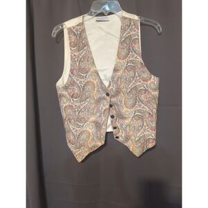 Robert Talbott Protocol Formal Waistcoat, Vintage‎ Paisley Vest, Formal Wear